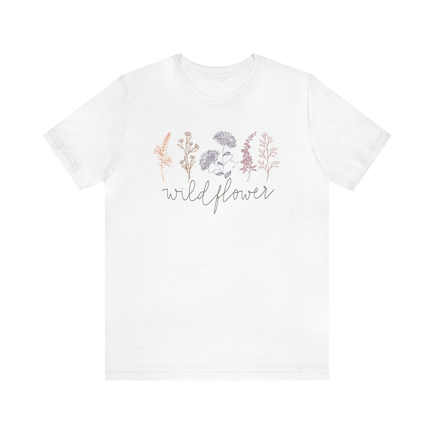 "Wildflower" Bella Canvas Short Sleeve Tee