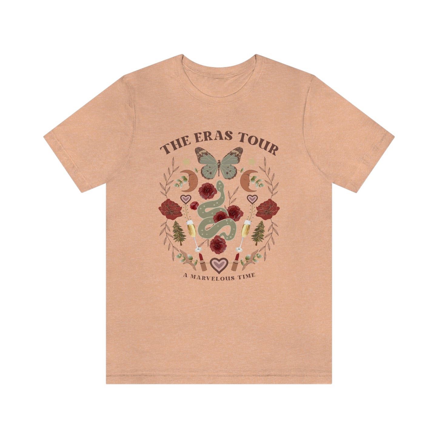 Taylor Swift Eras Tour 1989 Midnights Bella Canvas Unisex Jersey Short Sleeve Tee