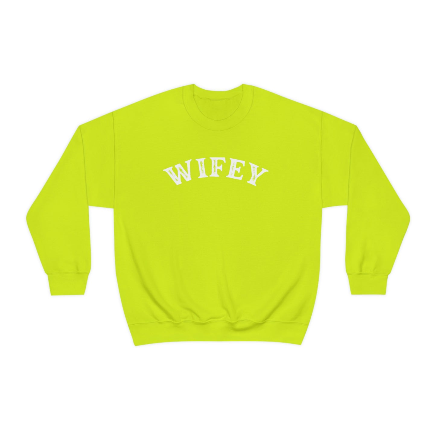 "Wifey" Unisex Heavy Blend™ Crewneck Sweatshirt