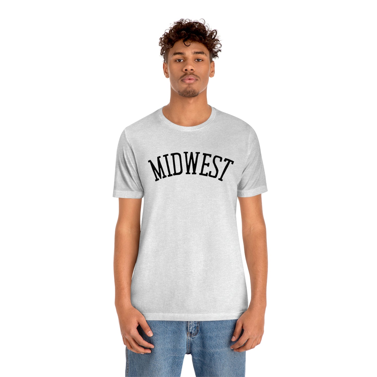"Midwest" Unisex Jersey Short Sleeve Tee