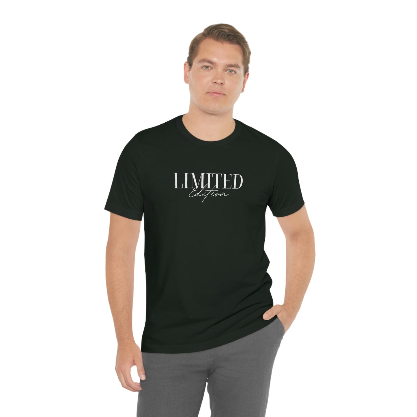 "Limited Edition Tee" Unisex Jersey Short Sleeve Tee (Bella + Canvas)