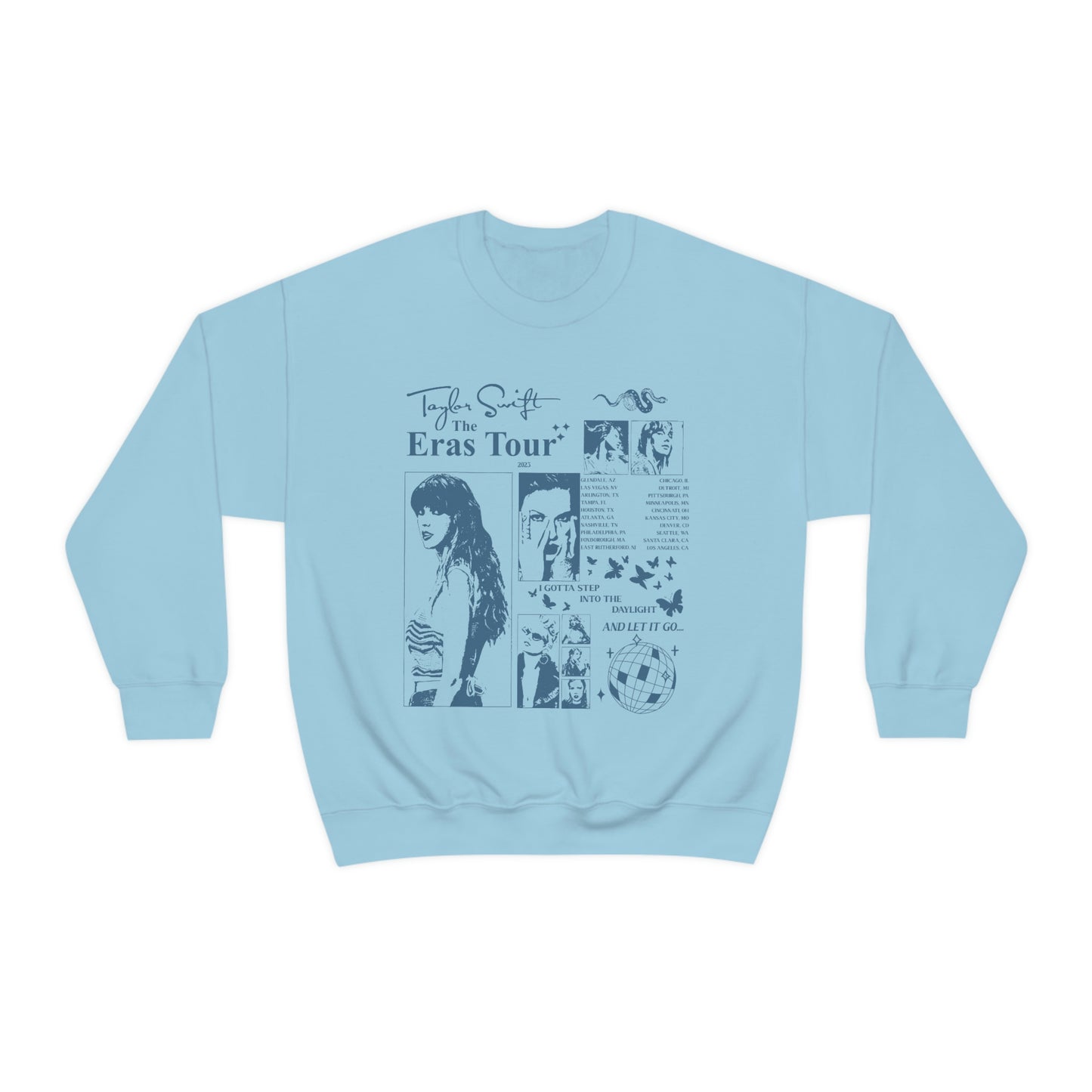 Taylor Swift Eras Tour Unisex Heavy Blend™ Crewneck Sweatshirt