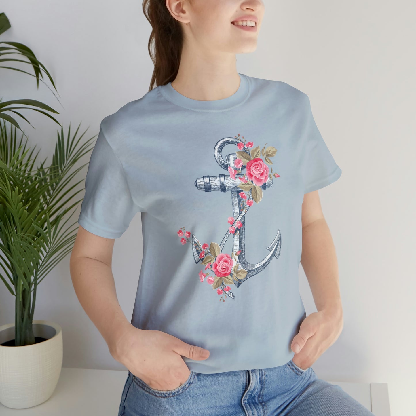 "Anchor" Bella Canvas Short Sleeve Tee