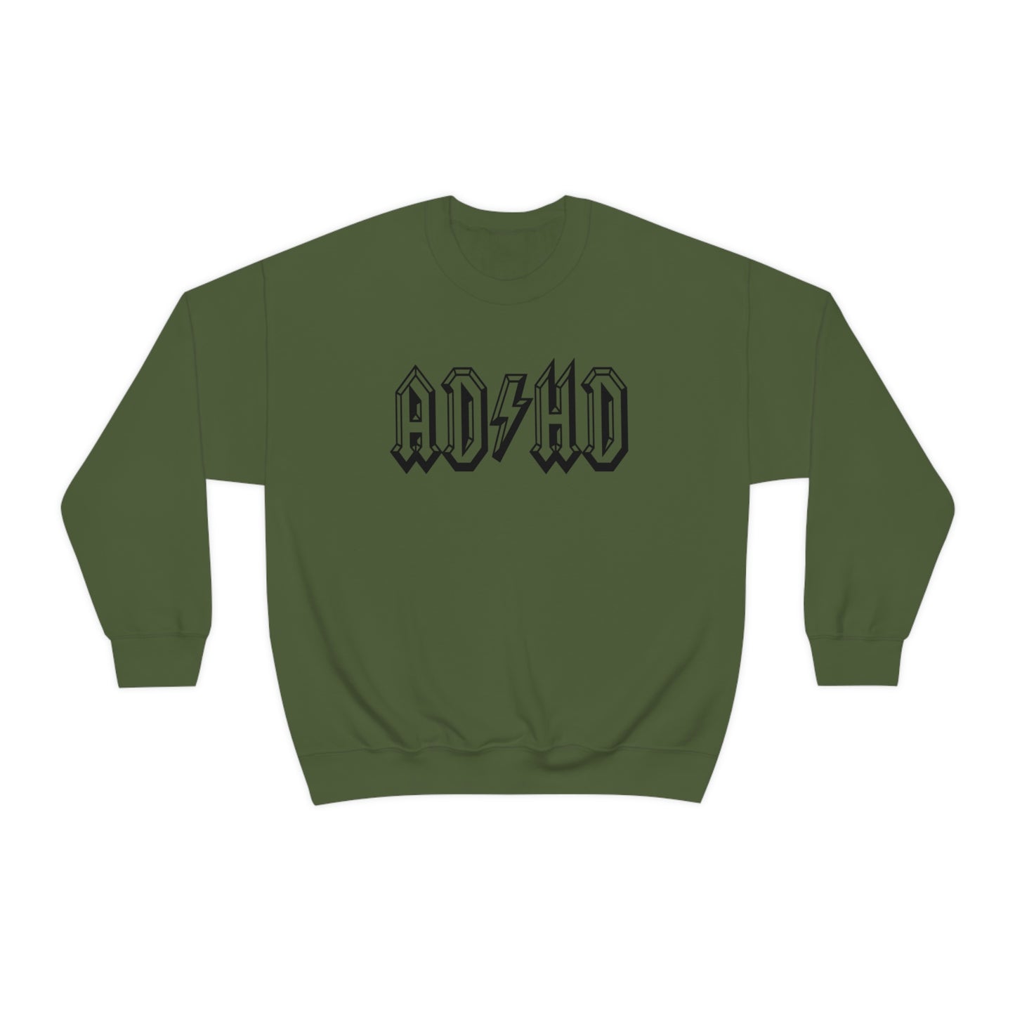 "ADHD" Unisex Crewneck Sweatshirt