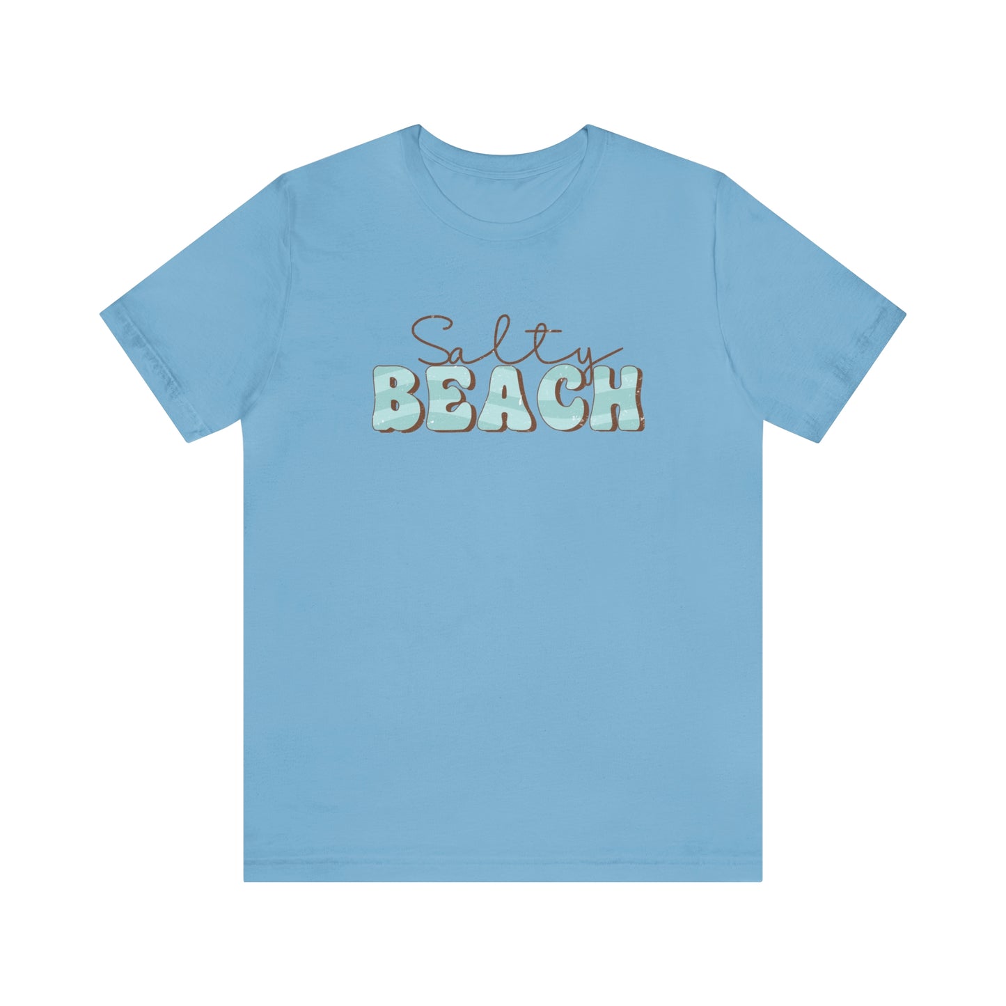 "Salty Beach" Bella Canvas Short Sleeve Tee