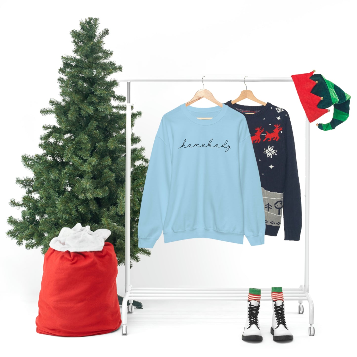 "Homebody" Unisex Heavy Blend™ Crewneck Sweatshirt