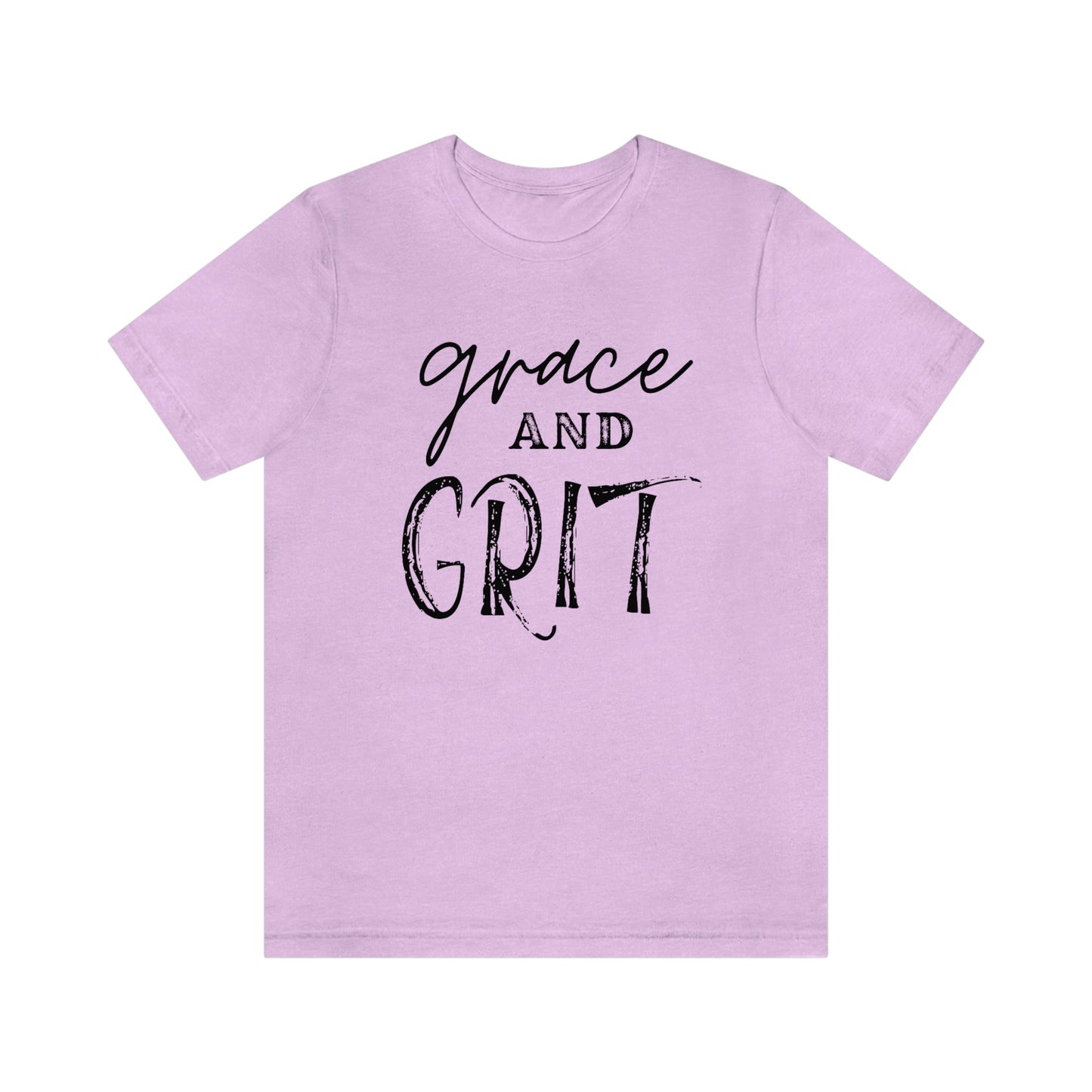 "Grace and Grit" Unisex Jersey Short Tee