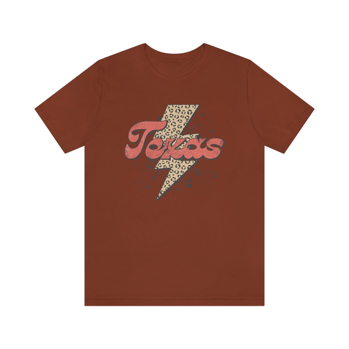 "Texas" Unisex Jersey Short Sleeve Tee (Bella Canvas 3001)