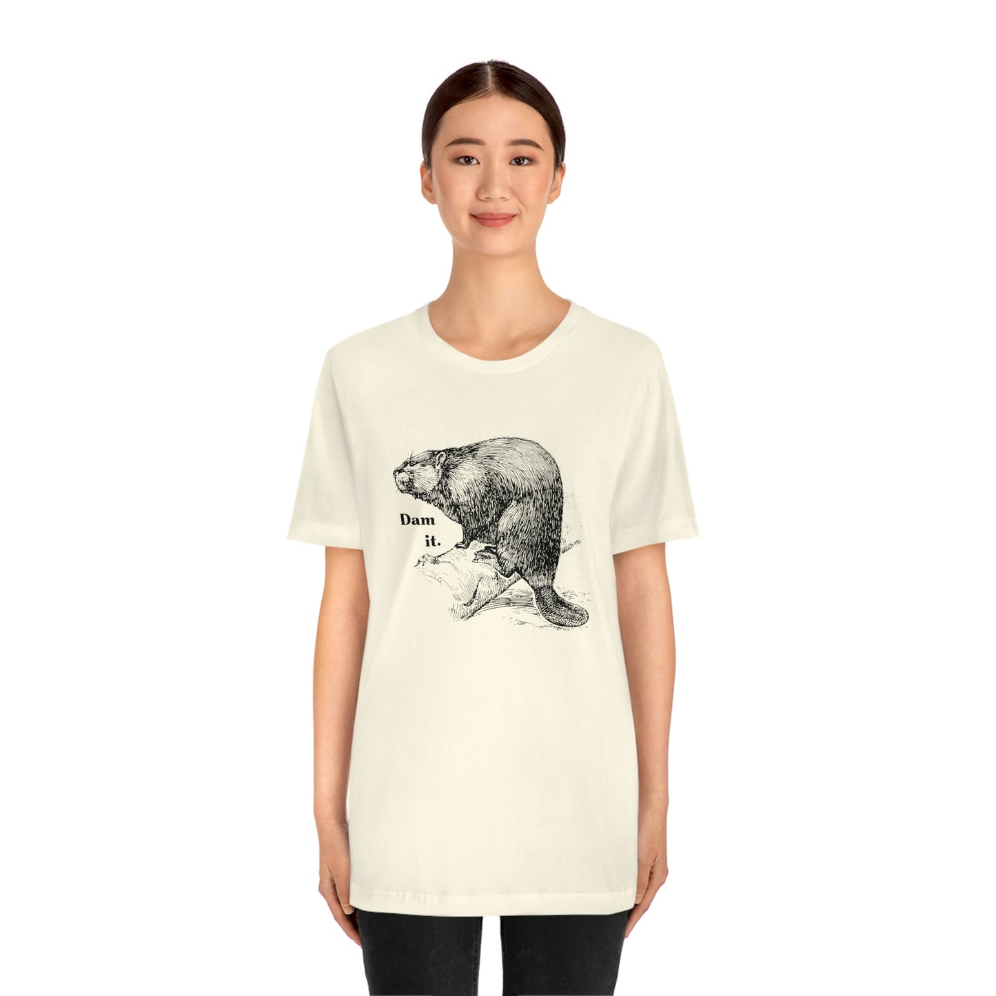 "Dam it" Bella Canvas Graphic Short Sleeve Tee