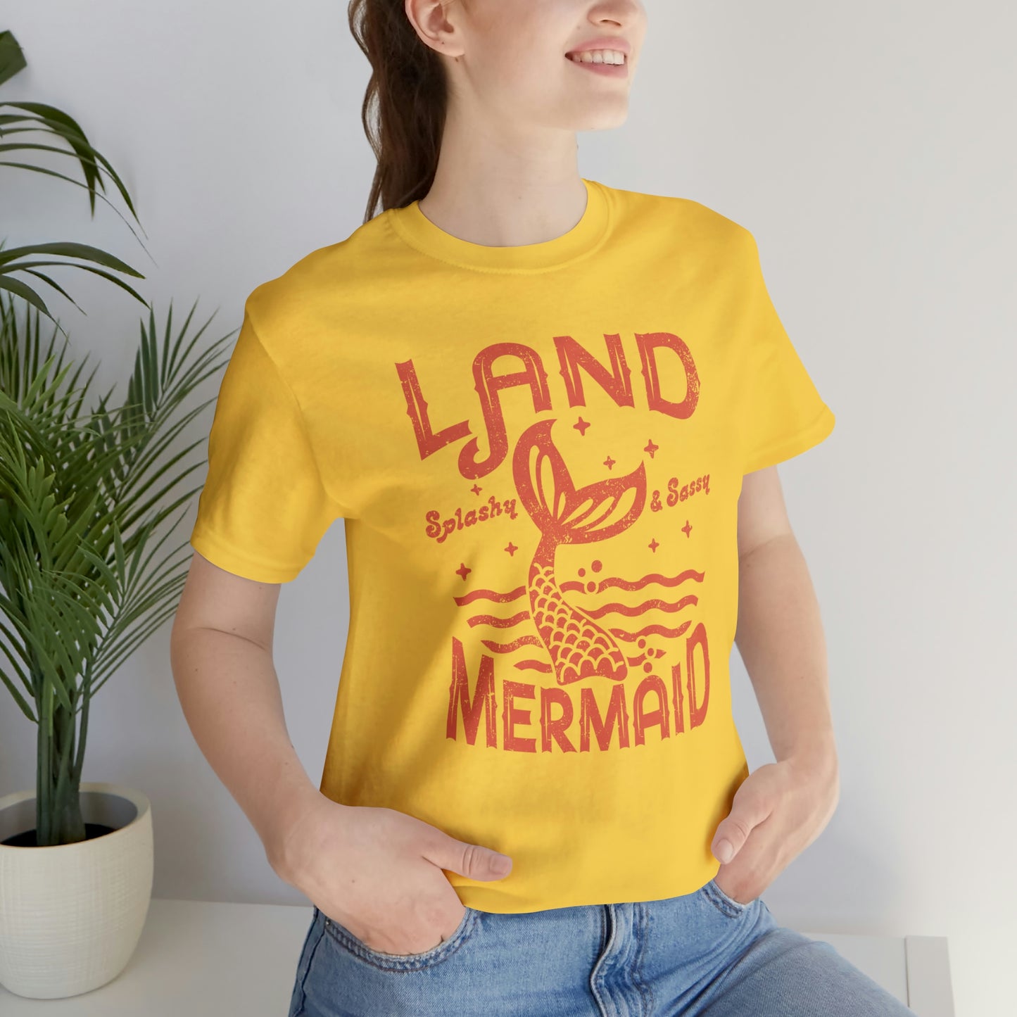 "Land Mermaid" Bella Canvas Short Sleeve Tee