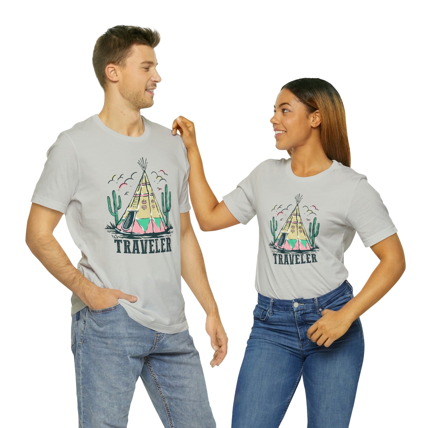 "Traveler" Bella Canvas Short Sleeve Tee