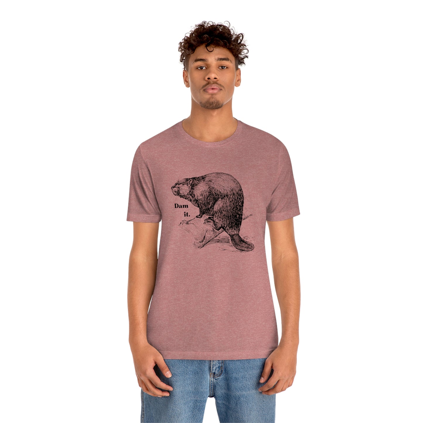 "Dam it" Bella Canvas Graphic Short Sleeve Tee