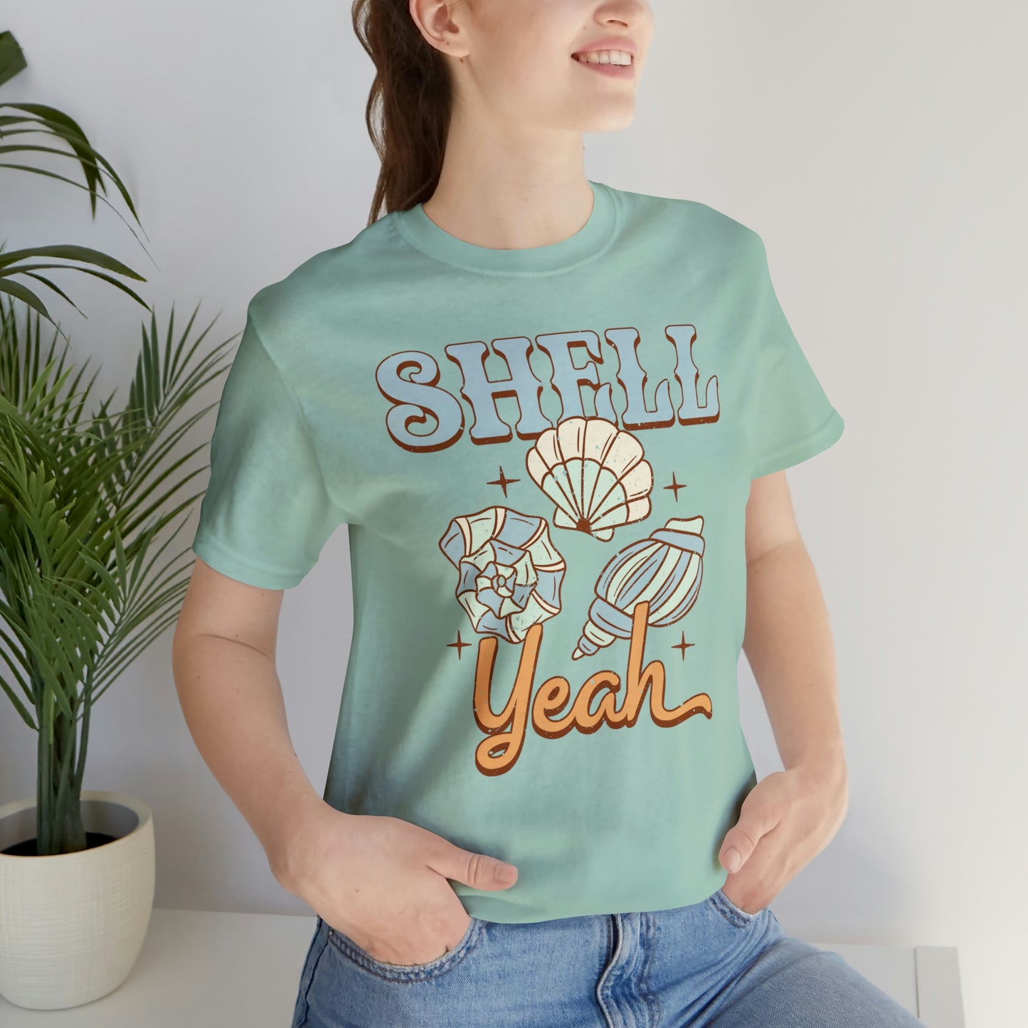 "Shell Yeah" Bella Canvas Short Sleeve Tee