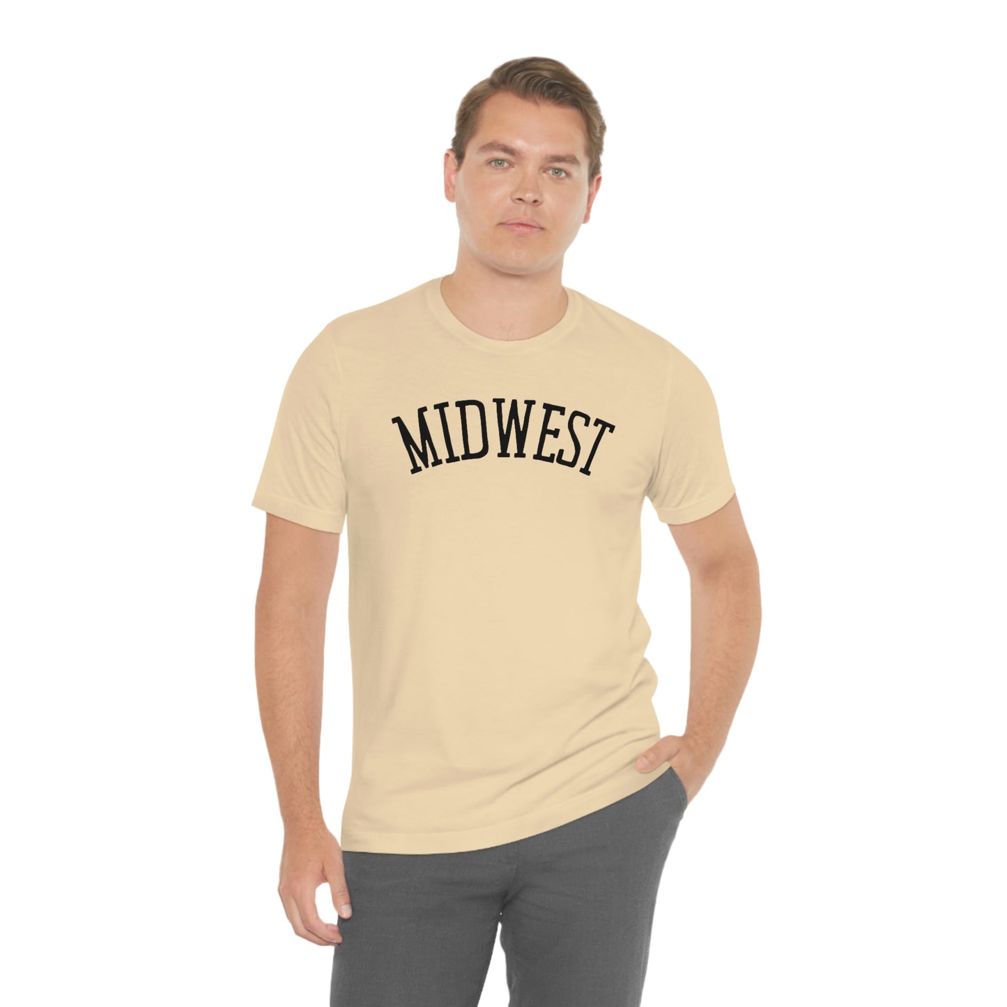 "Midwest" Unisex Jersey Short Sleeve Tee