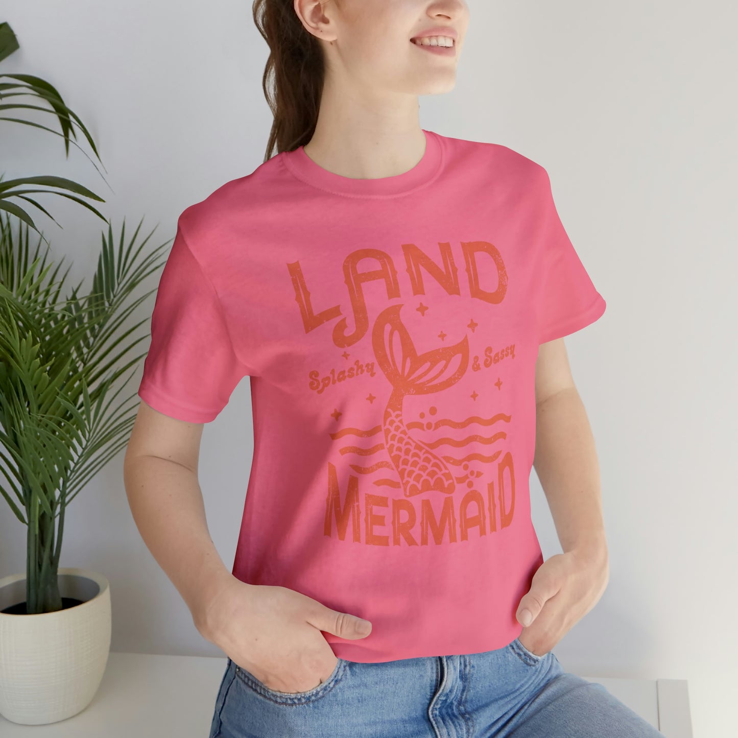 "Land Mermaid" Bella Canvas Short Sleeve Tee