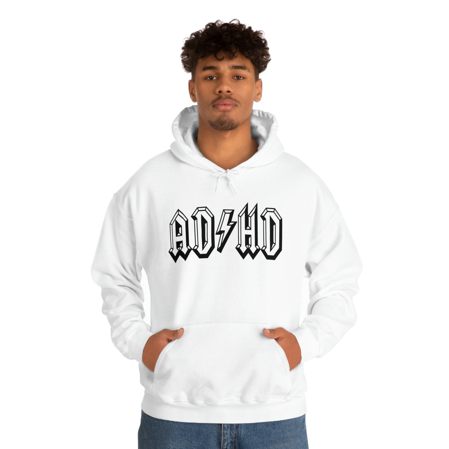 "ADHD" Unisex Hooded Sweatshirt