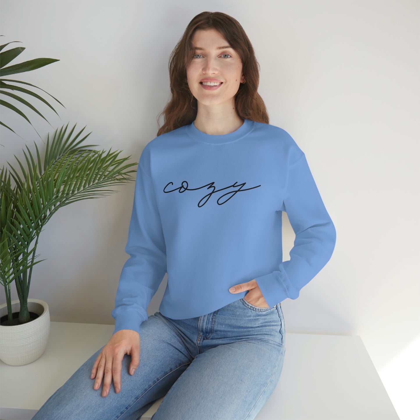 "Cozy" Unisex Heavy Blend™ Crewneck Sweatshirt