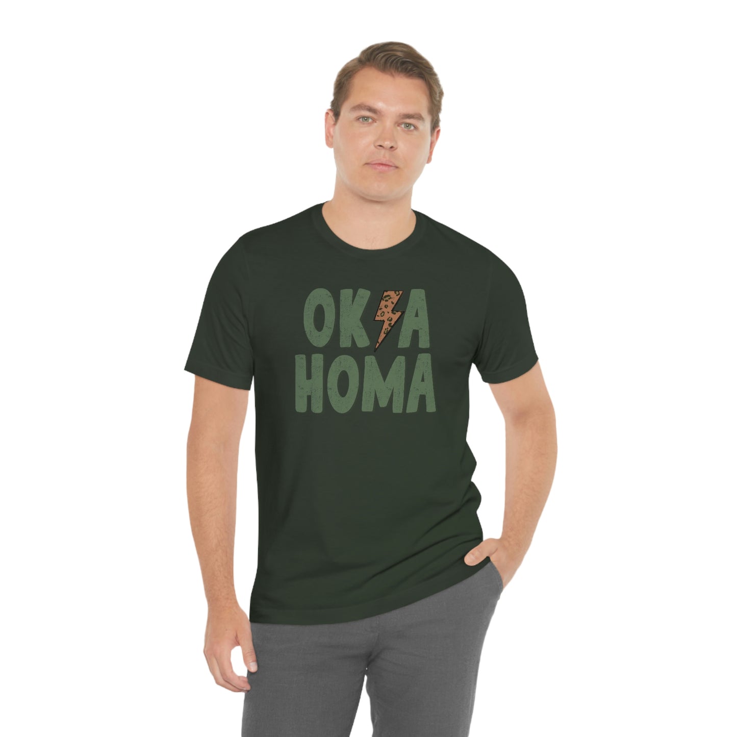 "Oklahoma" Unisex Jersey Short Sleeve Tee