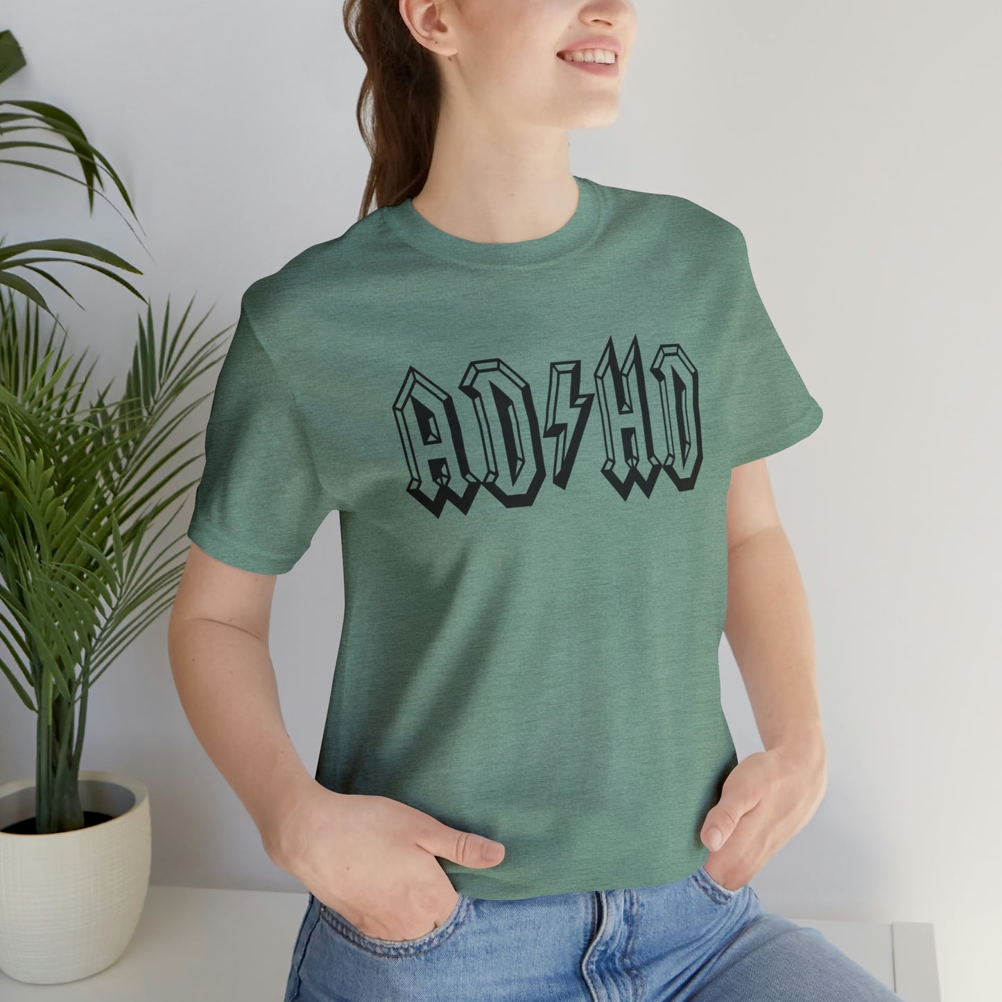 "ADHD" Bella Canvas Short Sleeve Tee