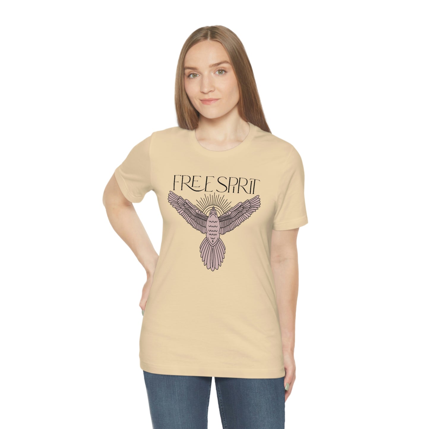 "Free Spirit" Bella Canvas Unisex Jersey Short Sleeve Tee