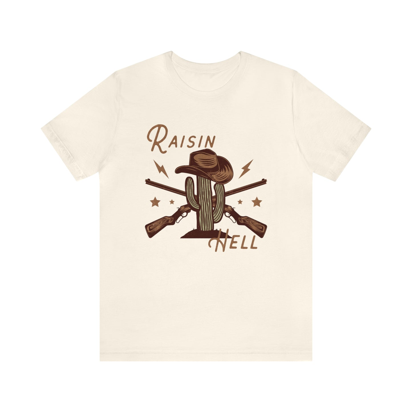 "Raisin Hell" Bella Canvas Short Sleeve Tee