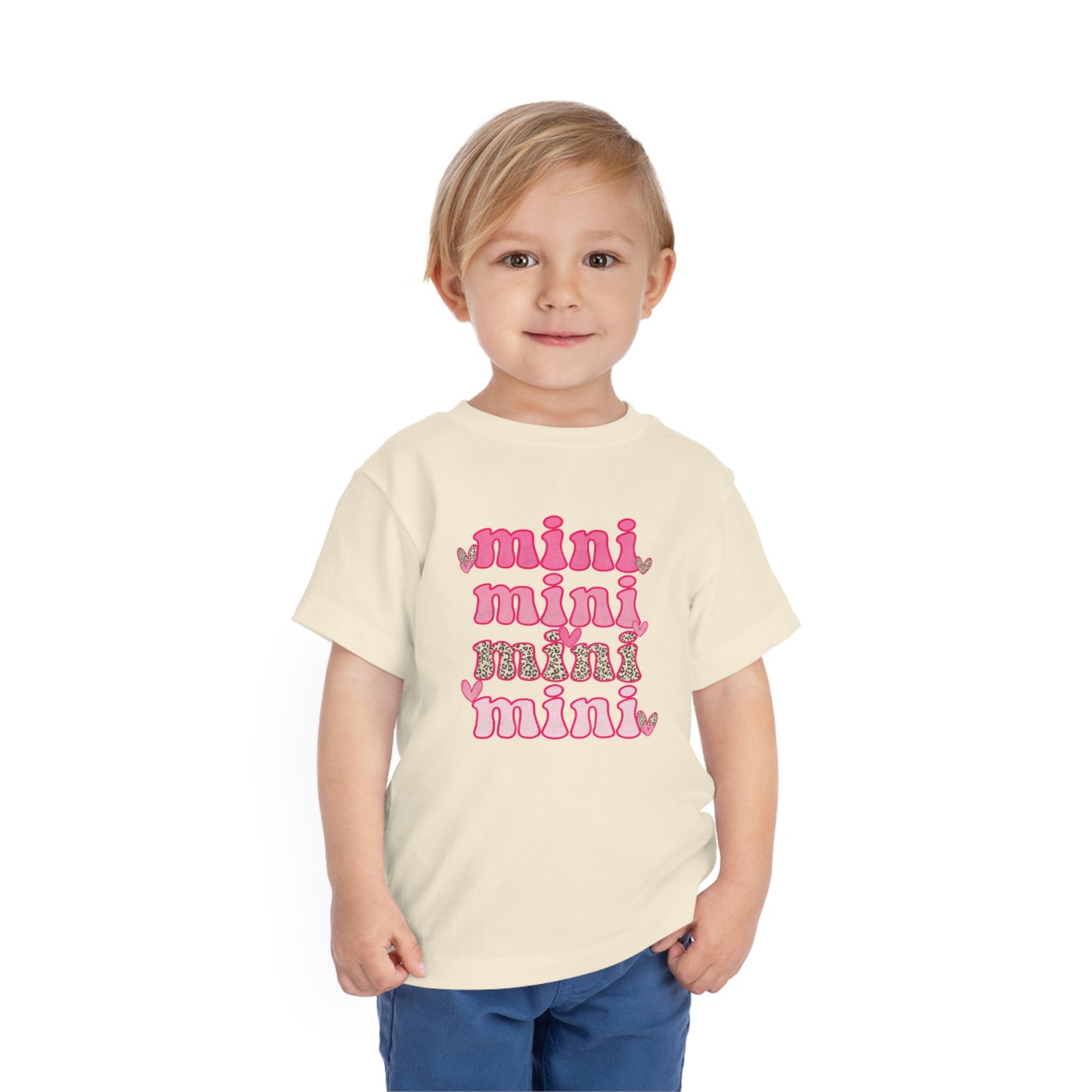 "Mini" Bella Canvas Toddler Short Sleeve Tee (2T-5T)