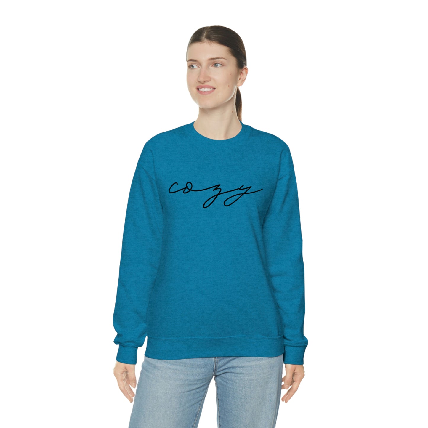 "Cozy" Unisex Heavy Blend™ Crewneck Sweatshirt