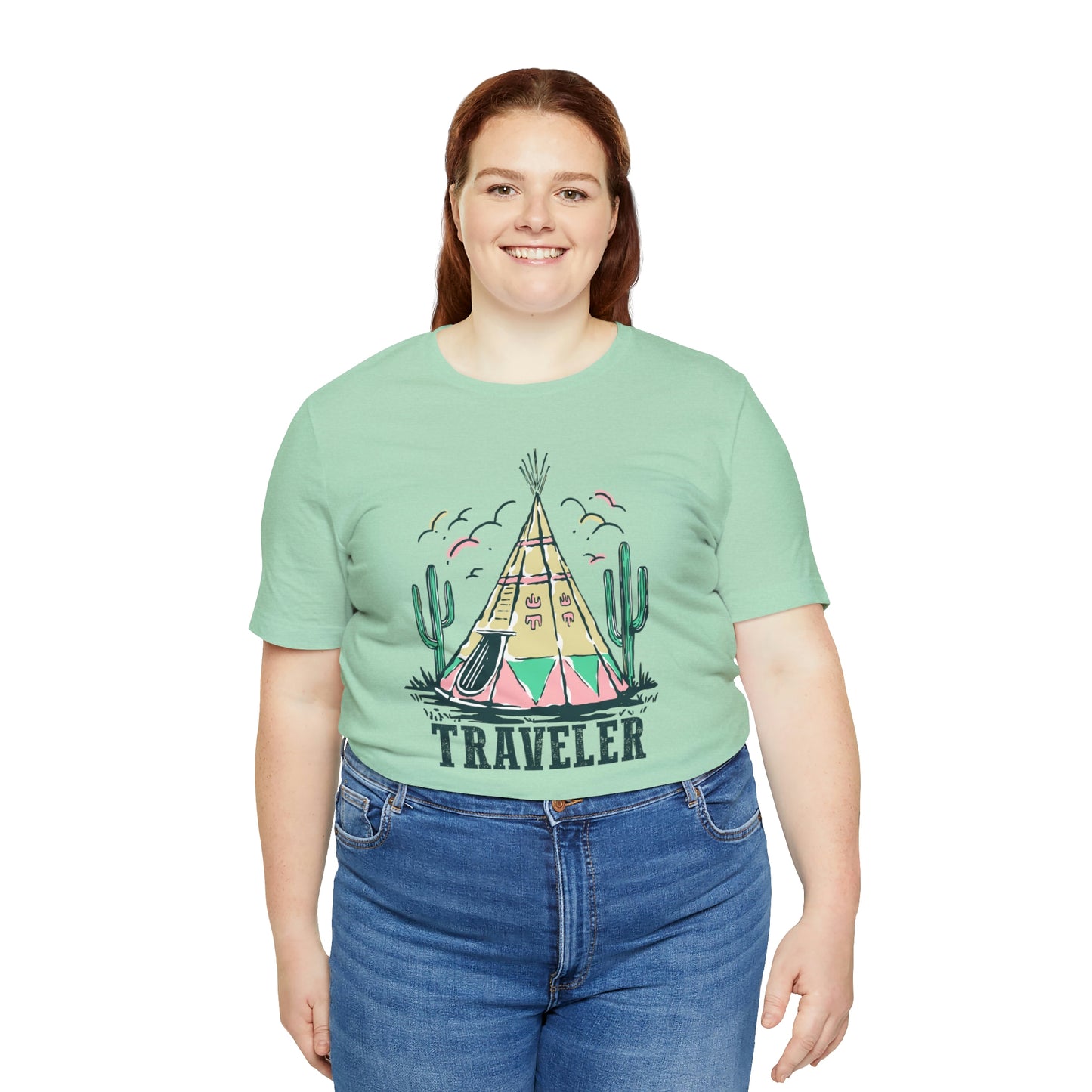 "Traveler" Bella Canvas Short Sleeve Tee