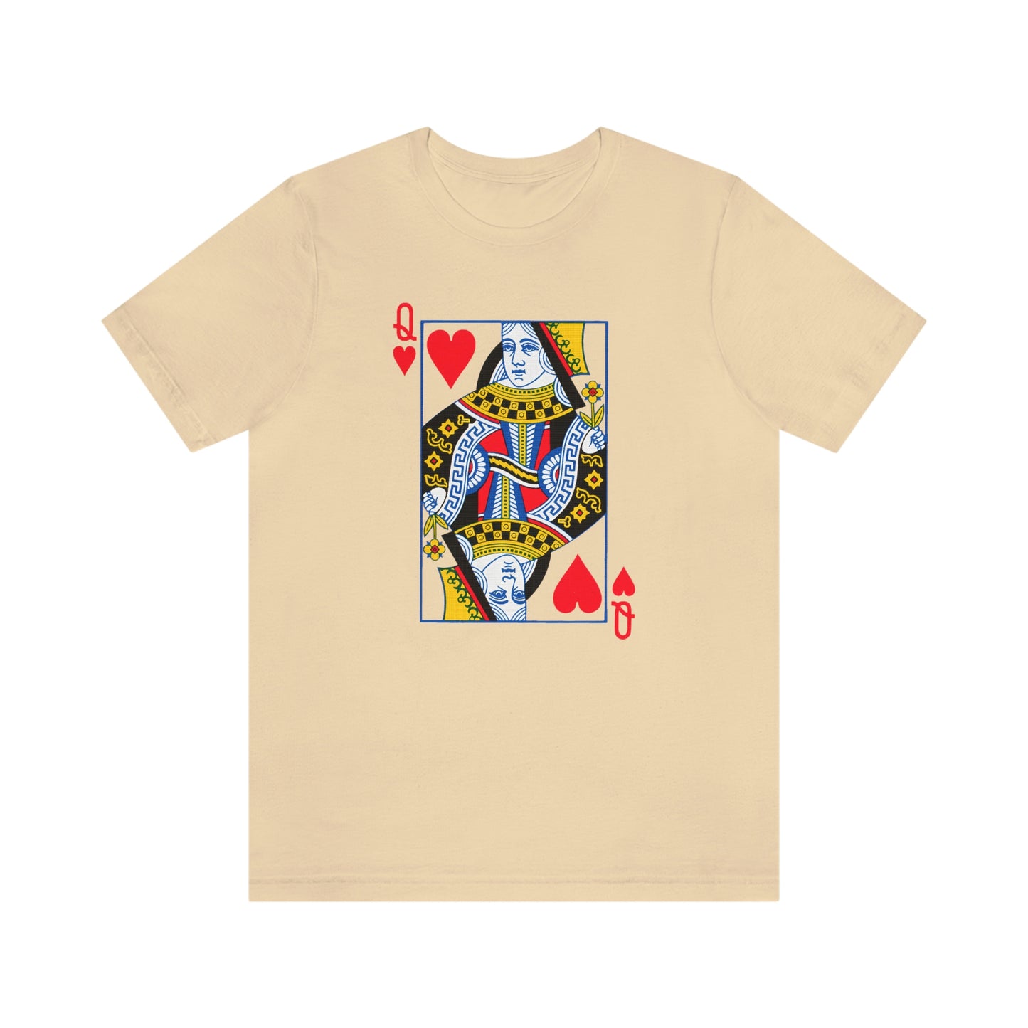"Queen of Hearts" Unisex Jersey Short Sleeve Tee