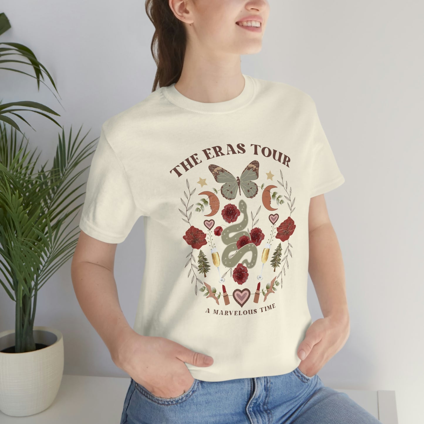 Taylor Swift Eras Tour 1989 Midnights Bella Canvas Unisex Jersey Short Sleeve Tee