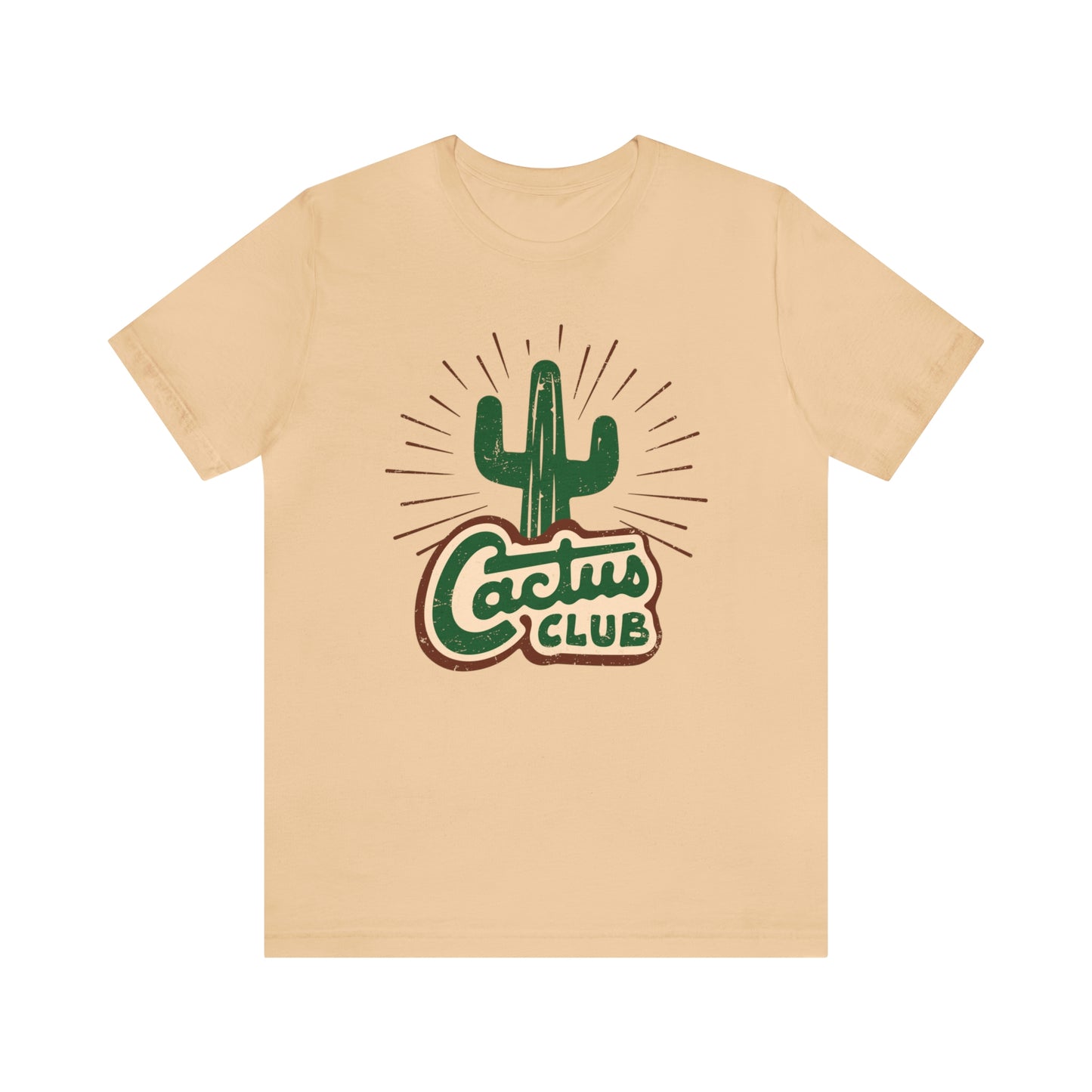 "Cactus Club" Bella Canvas Short Sleeve Tee