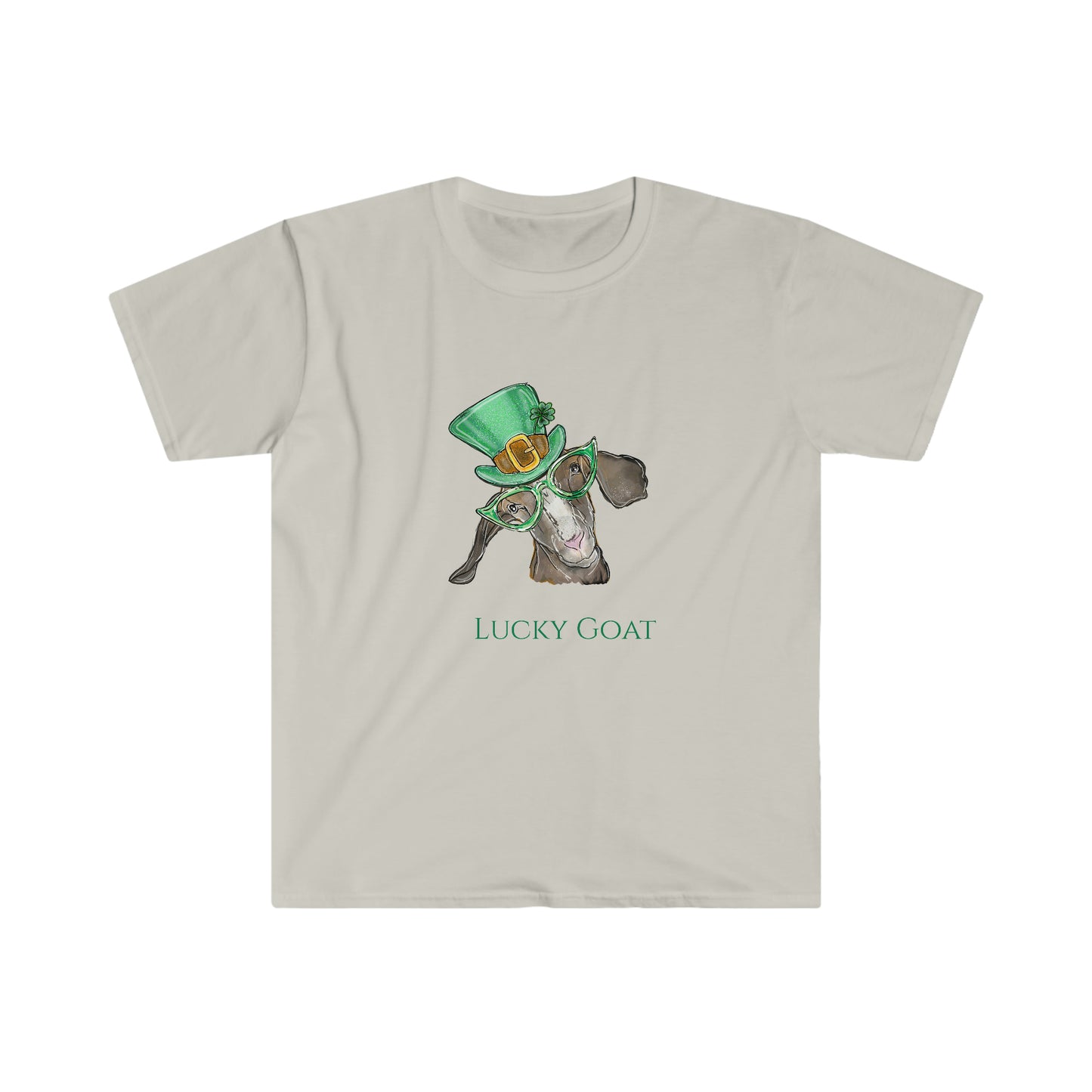 "Lucky Goat" Unisex Ultra Cotton Tee (Gildan Soft Style)