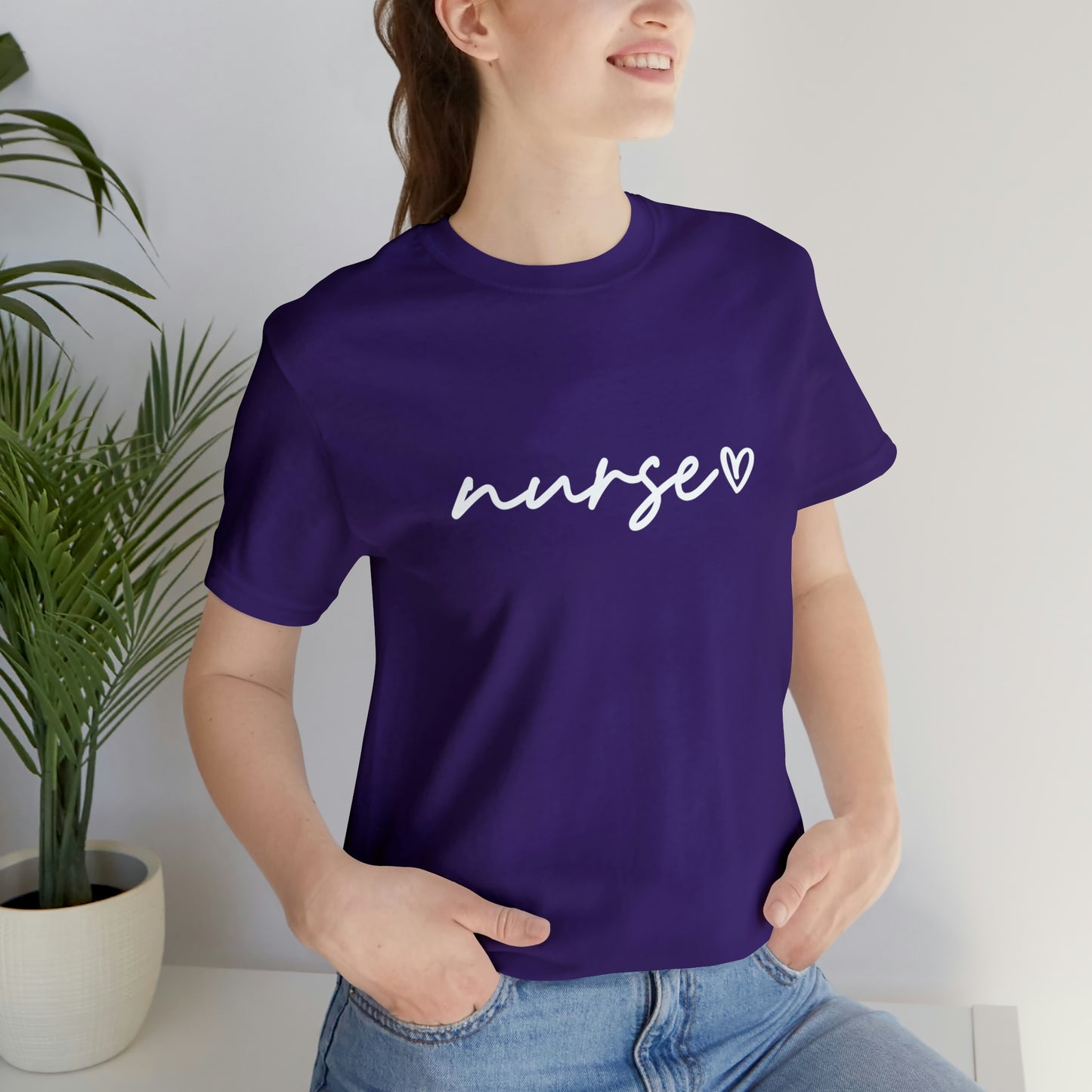 "Nurse" Bella Canvas Short Sleeve Tee
