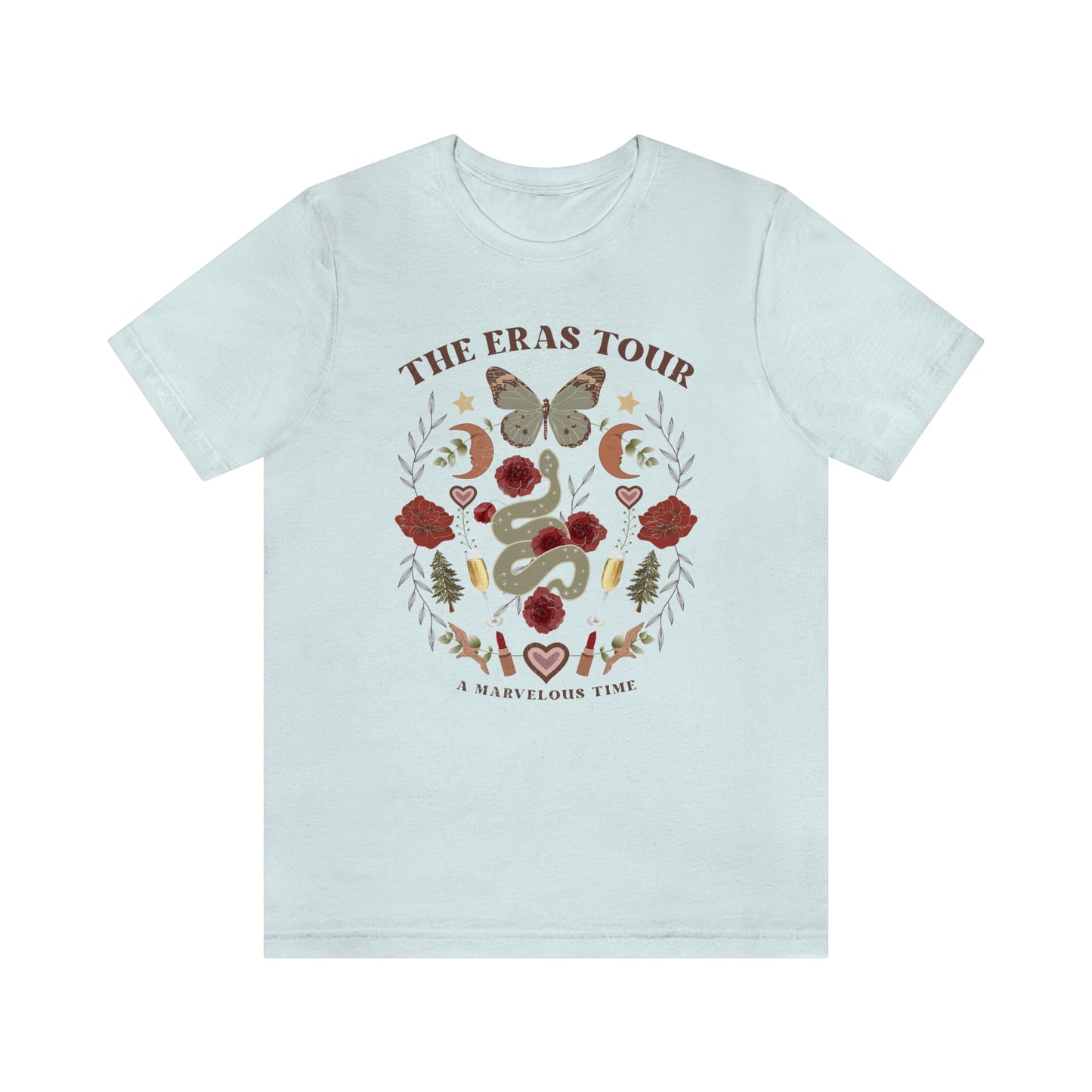 Taylor Swift Eras Tour 1989 Midnights Bella Canvas Unisex Jersey Short Sleeve Tee