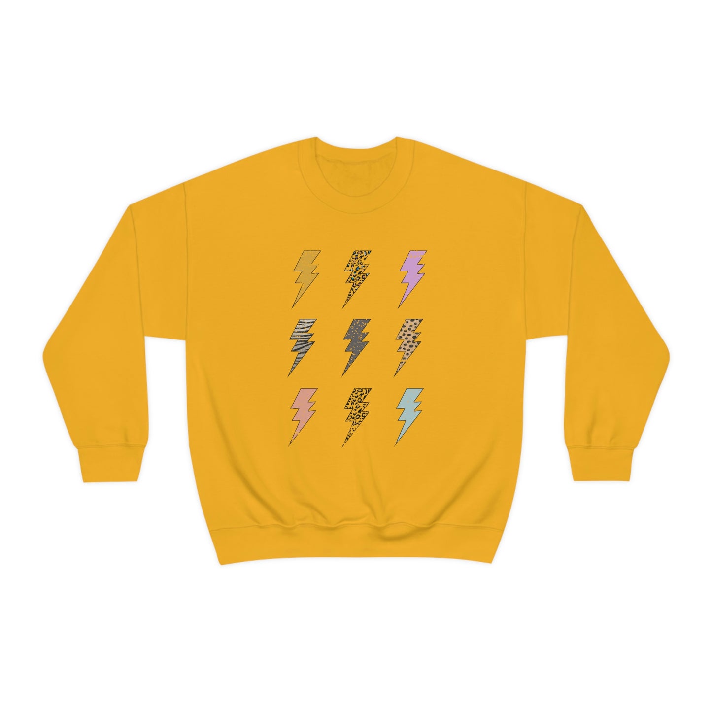 "Lightening Bolt" Unisex Heavy Blend™ Crewneck Sweatshirt