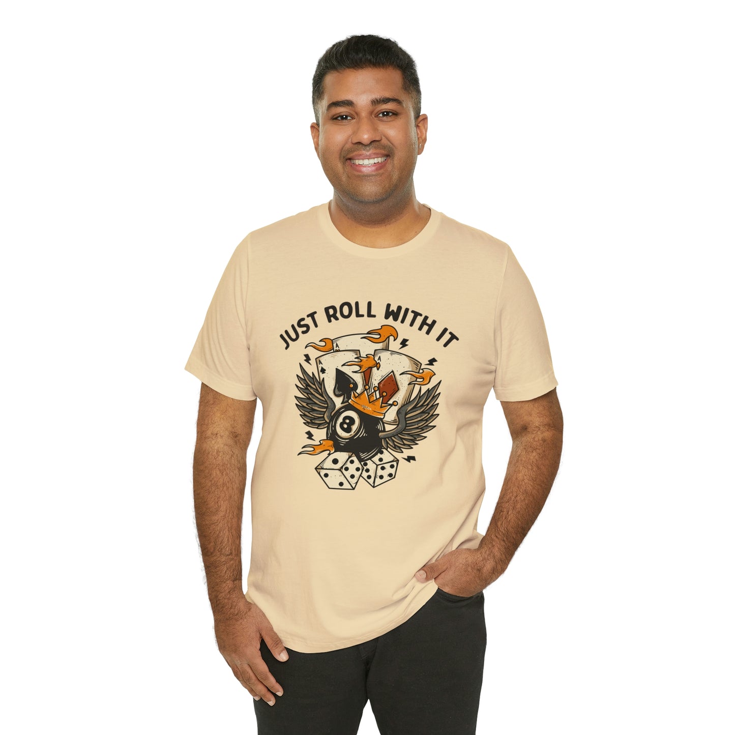 "Just Roll With It" Bella Canvas Short Sleeve Tee
