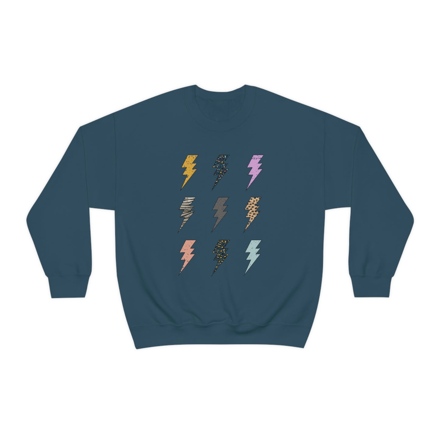 "Lightening Bolt" Unisex Heavy Blend™ Crewneck Sweatshirt