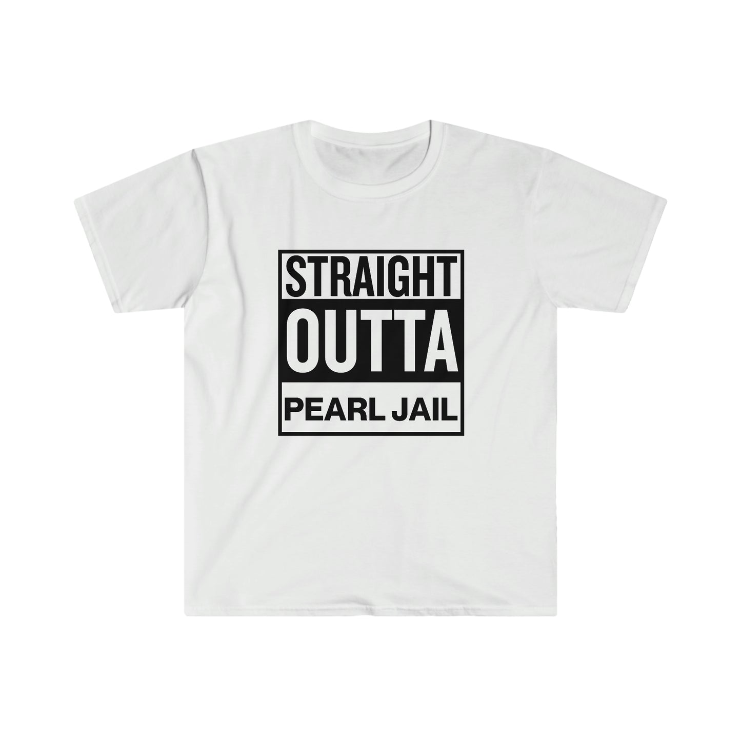 "Straight Outta Pearl Jail" Unisex Heavy Cotton Tee (Gildan Soft Style)