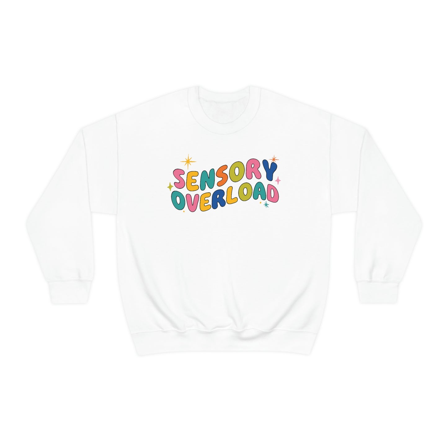 "Sensory Overload" Unisex Heavy Blend™ Crewneck Sweatshirt
