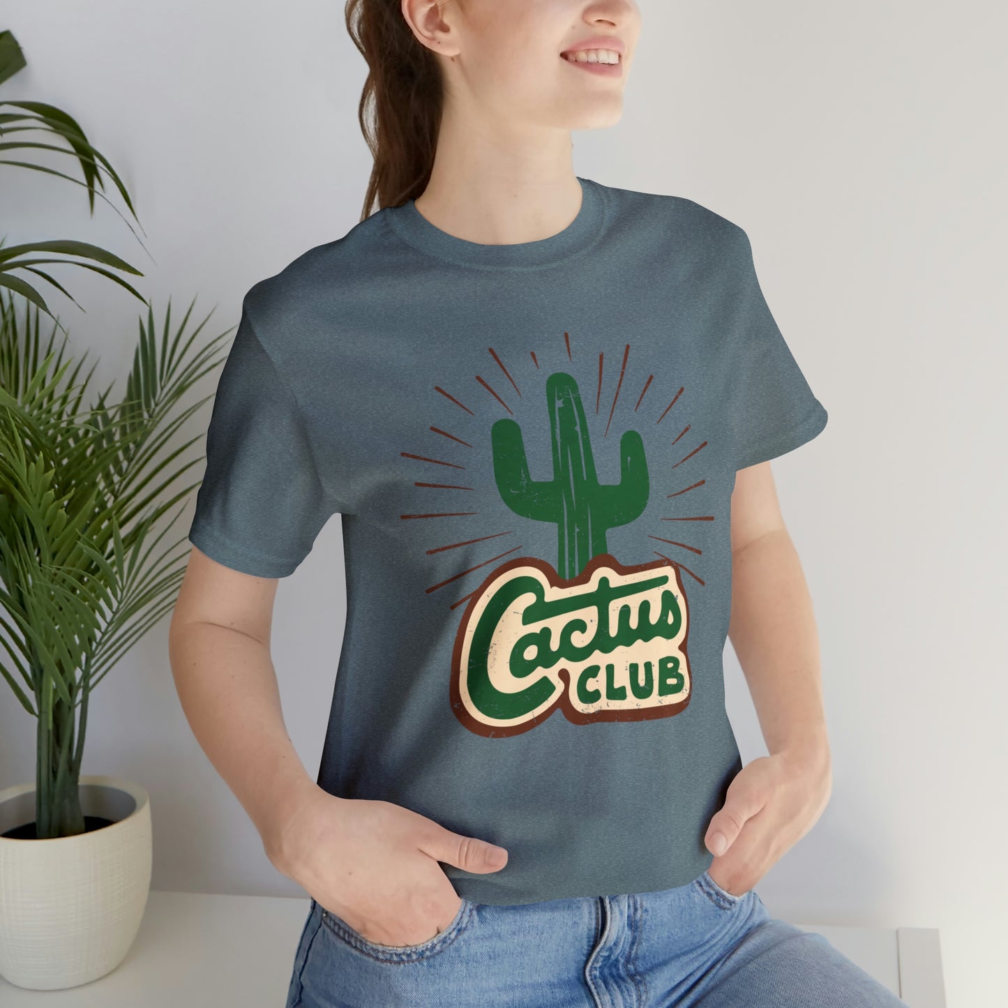 "Cactus Club" Bella Canvas Short Sleeve Tee