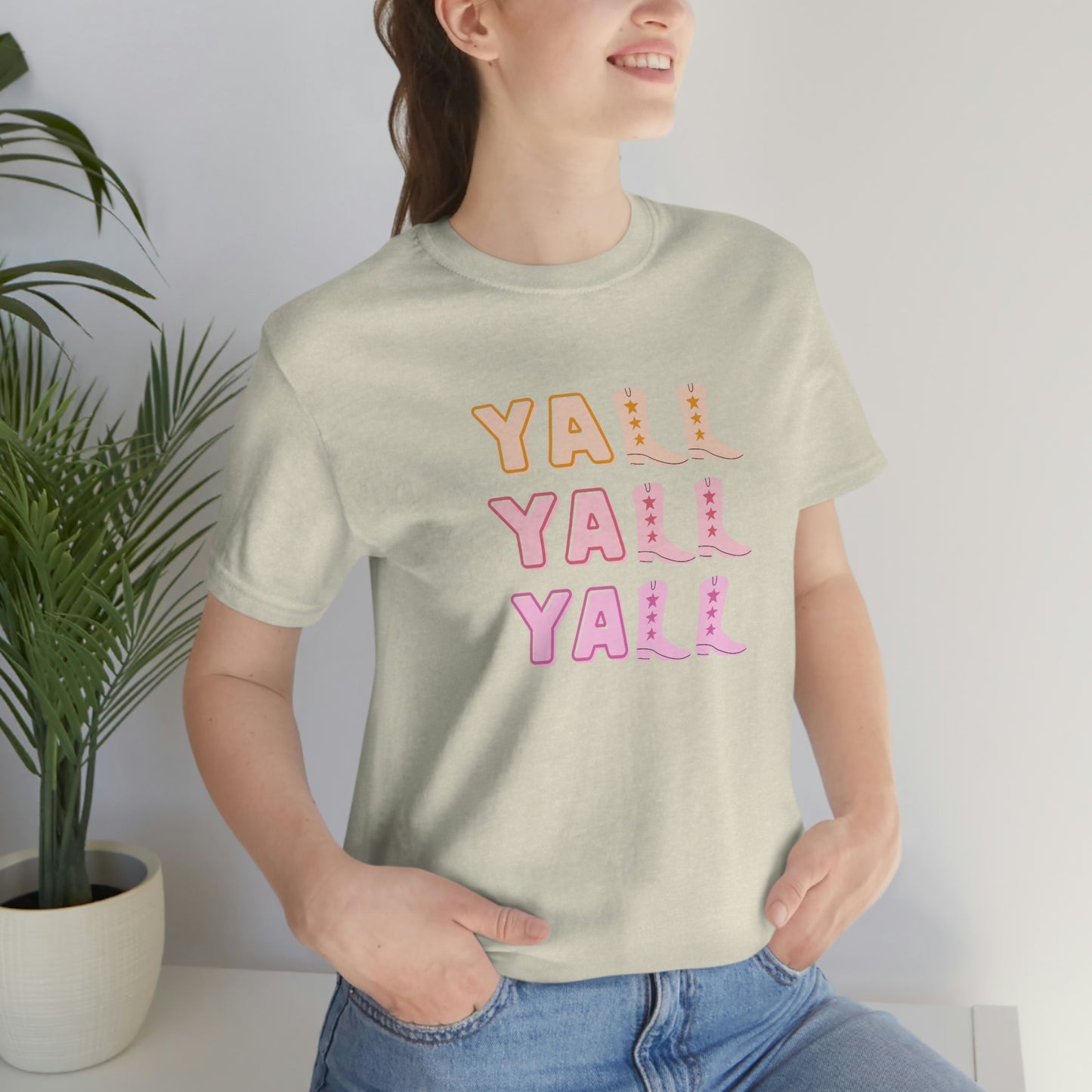 "Yall" Unisex Jersey Short Sleeve Tee