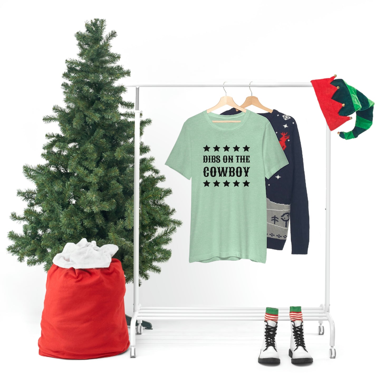 "Dibs on the Cowboy" Unisex Jersey Short Sleeve Tee