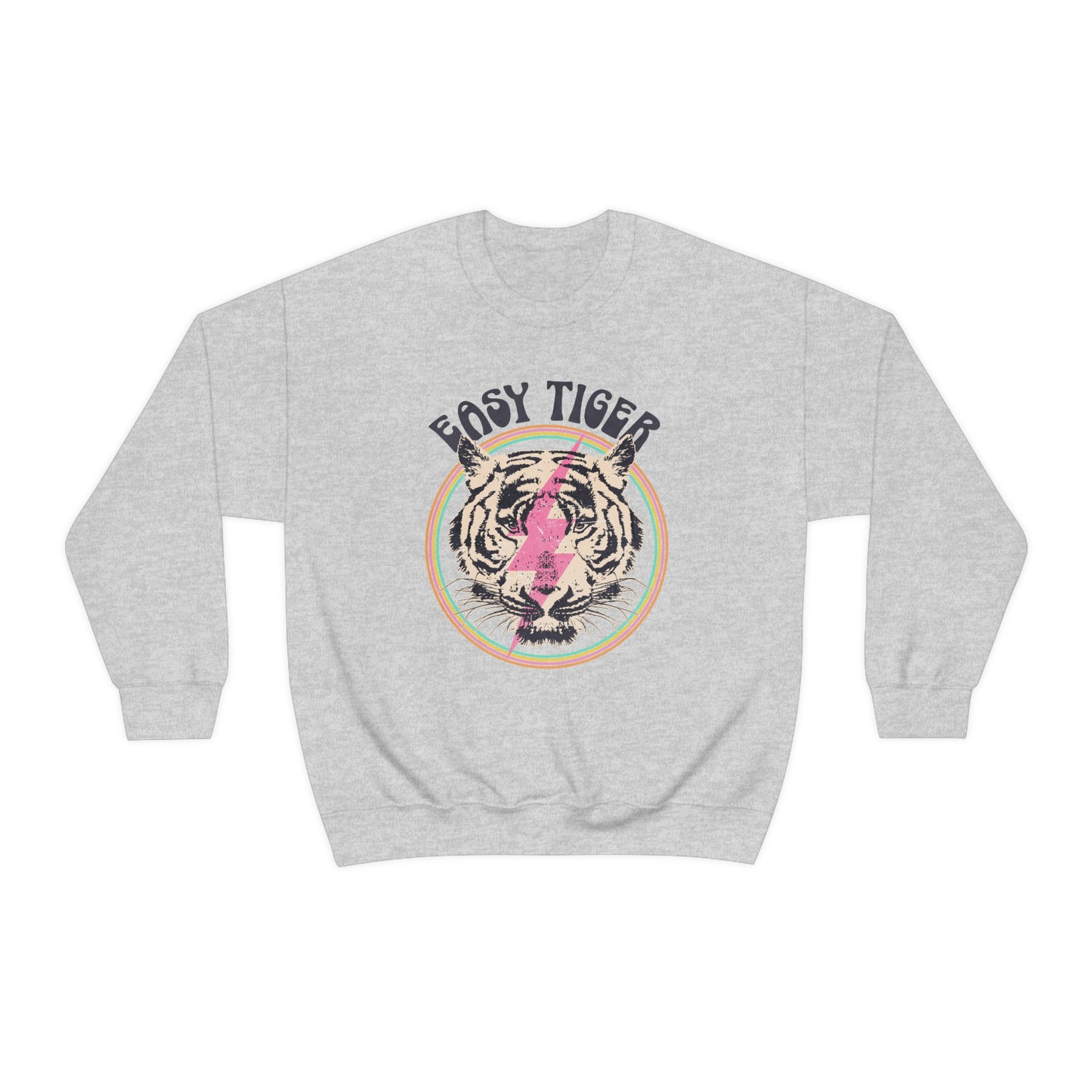 "Easy Tiger" Unisex Heavy Blend™ Crewneck Sweatshirt