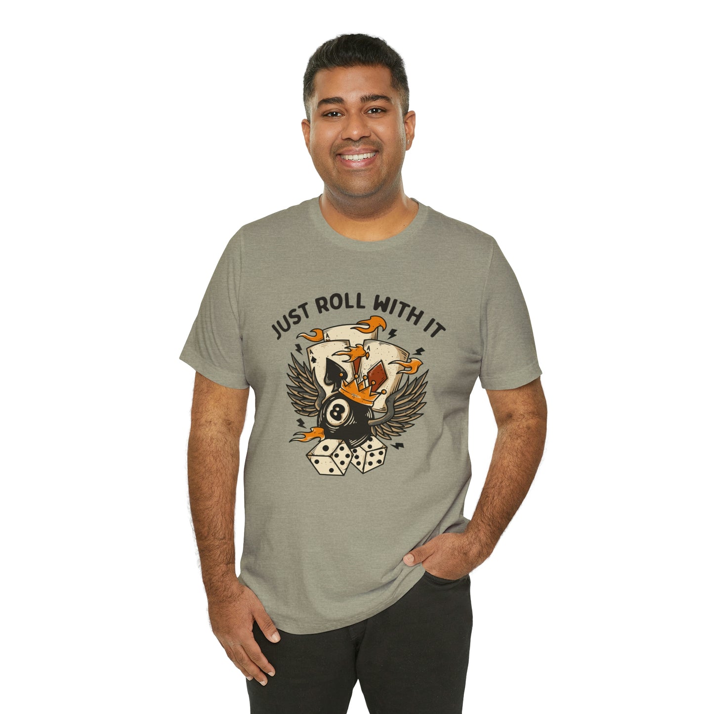 "Just Roll With It" Bella Canvas Short Sleeve Tee