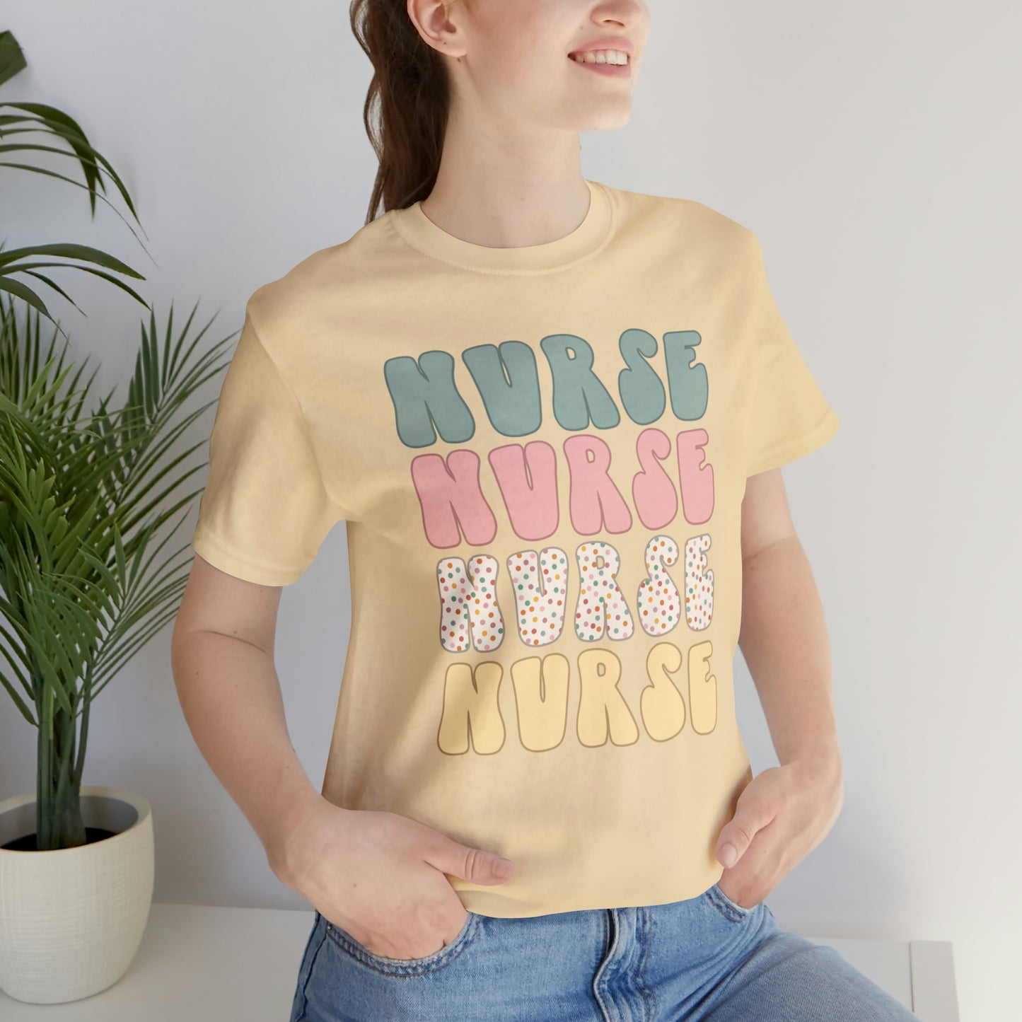 "Nurse" Bella Canvas Short Sleeve Tee