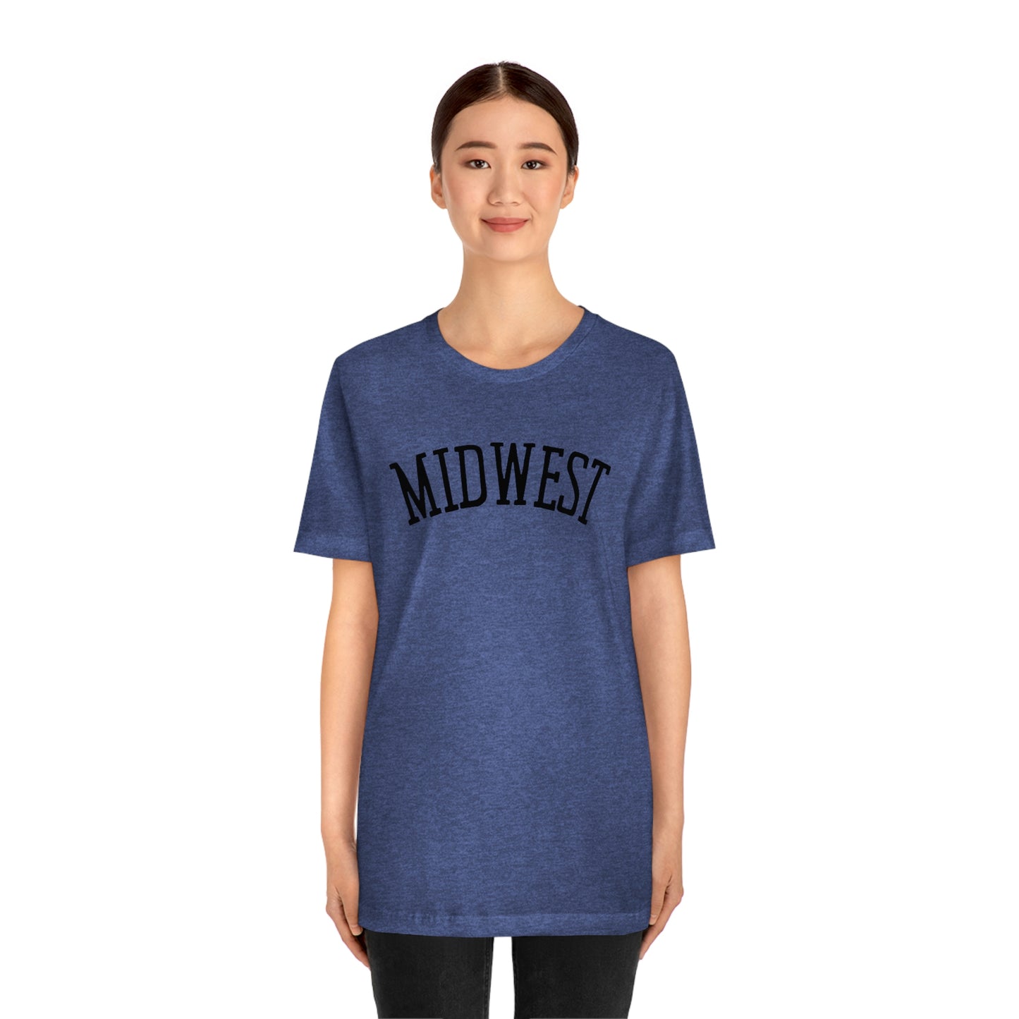 "Midwest" Unisex Jersey Short Sleeve Tee