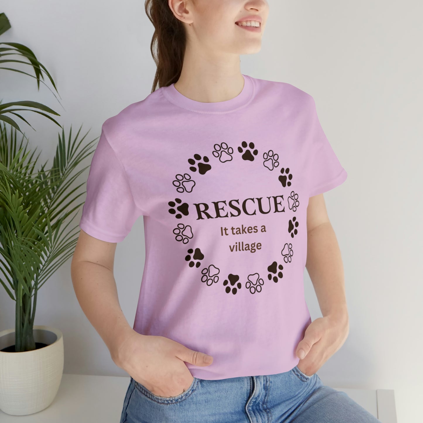 "Rescue" Bella Canvas Unisex Jersey Short Sleeve Tee