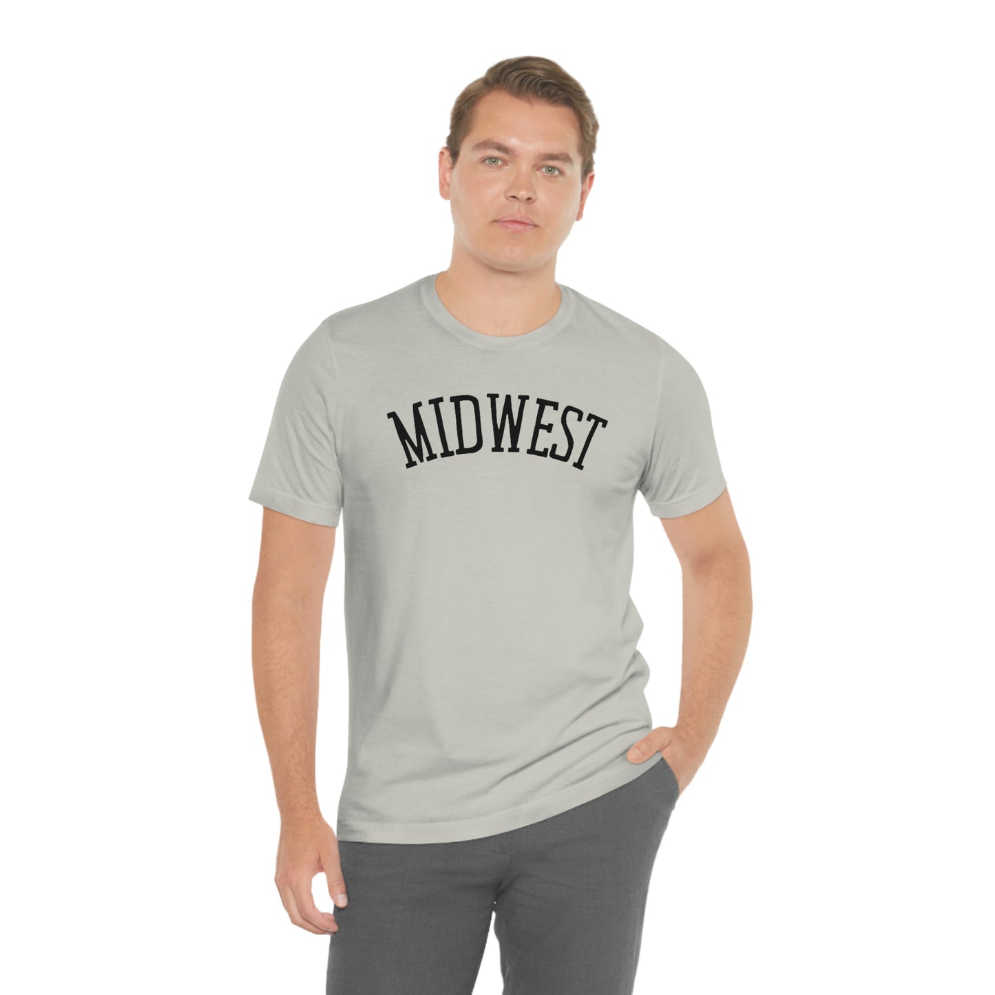 "Midwest" Unisex Jersey Short Sleeve Tee