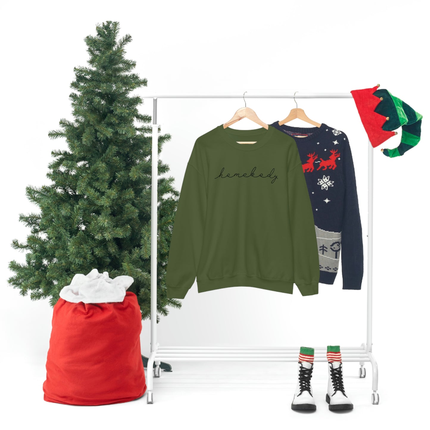 "Homebody" Unisex Heavy Blend™ Crewneck Sweatshirt
