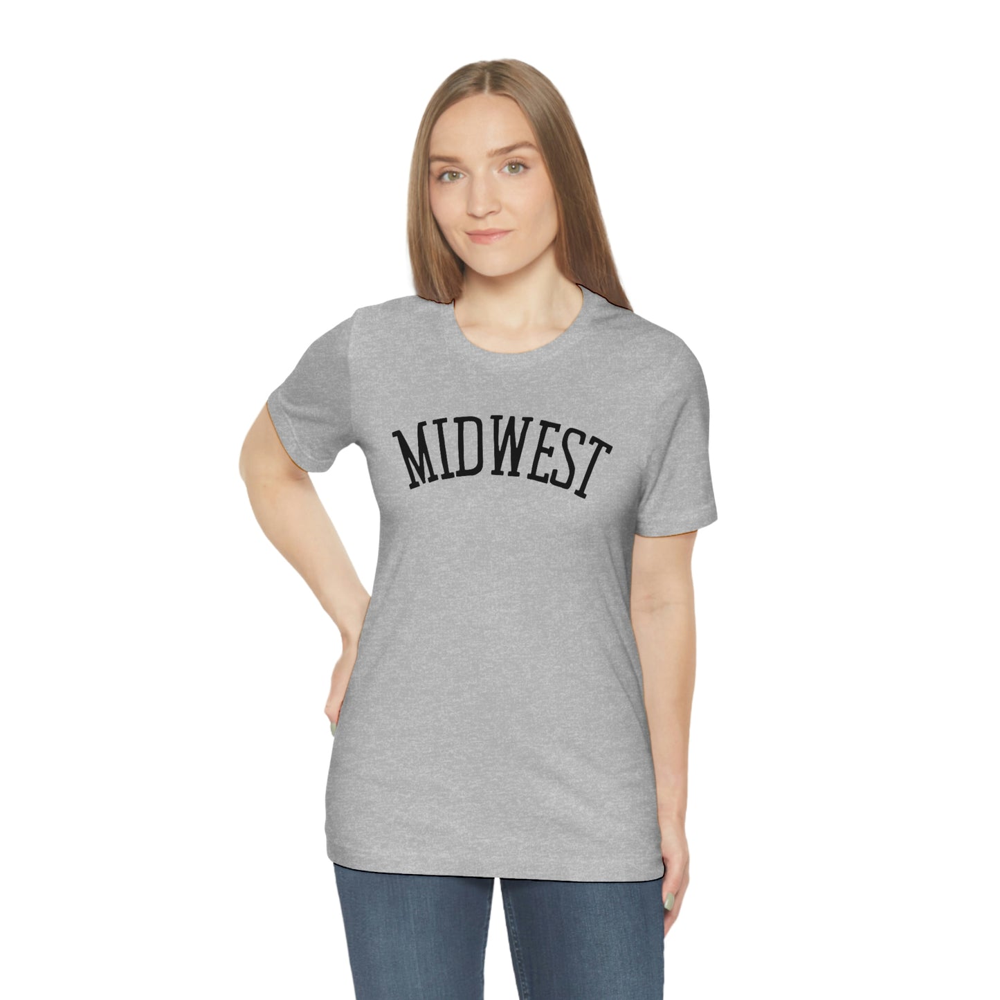 "Midwest" Unisex Jersey Short Sleeve Tee